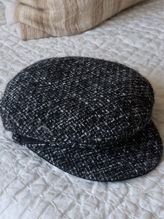 NEW Goorin Bros Baker Boy Hat - Black/gray